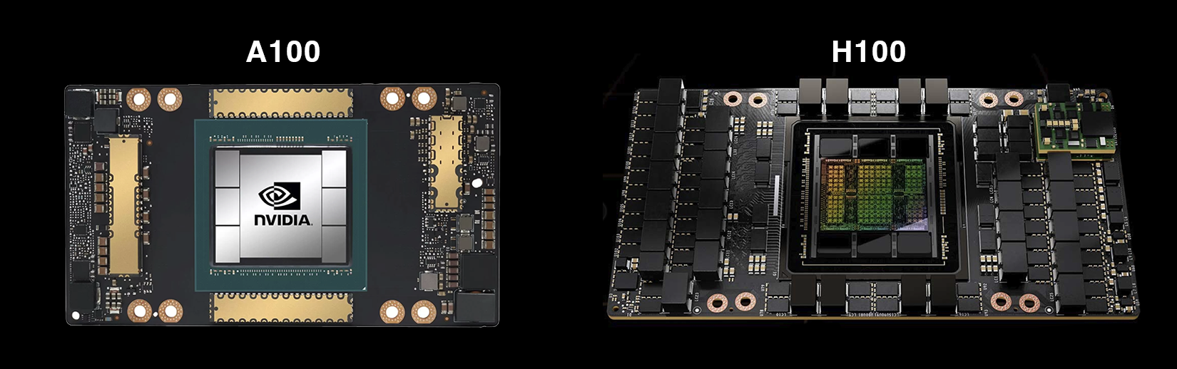 NVIDIA A100 與 H100 比較